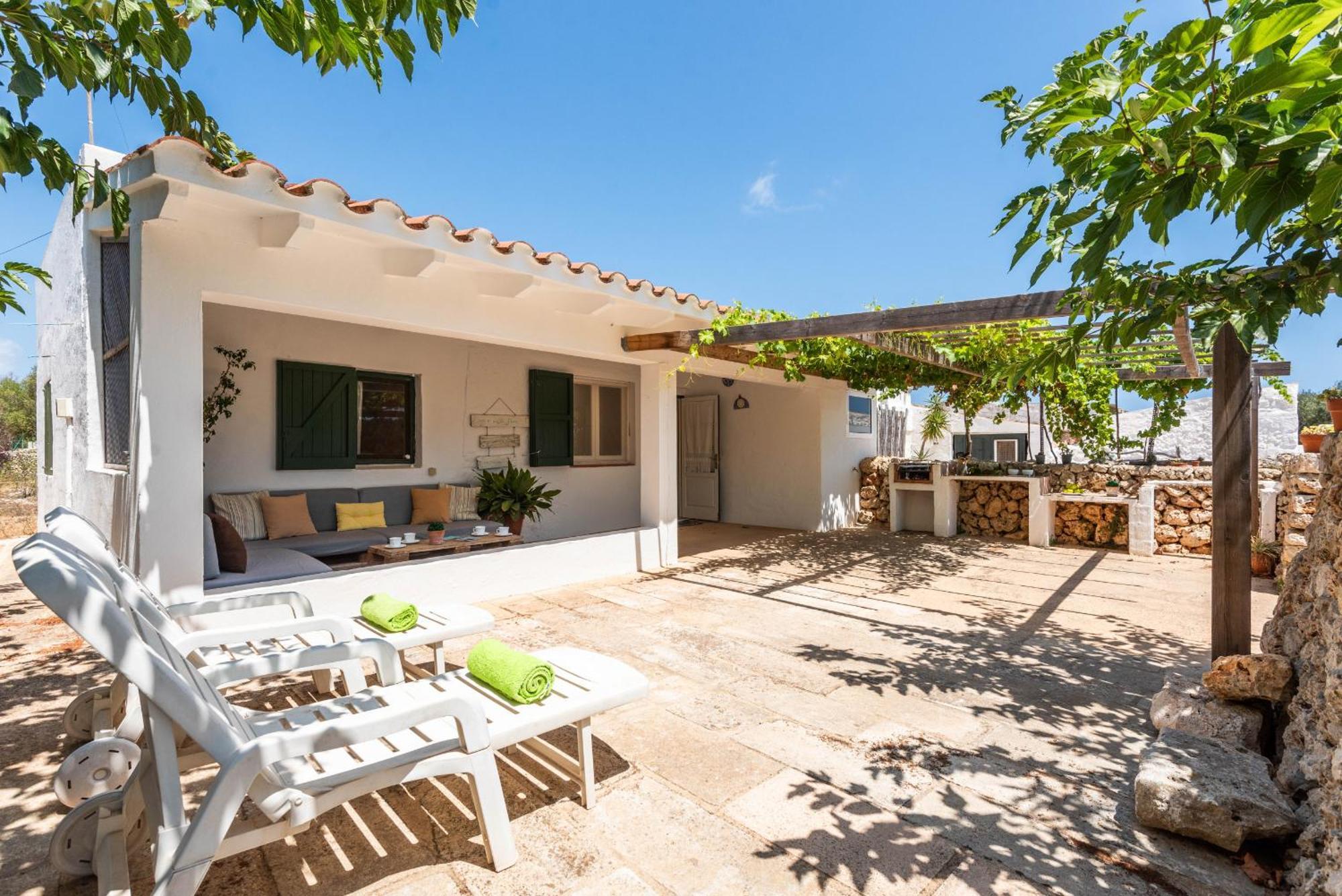 Casita Estancia D'En Carretero- Biniarroca Ес Кастел Екстериор снимка
