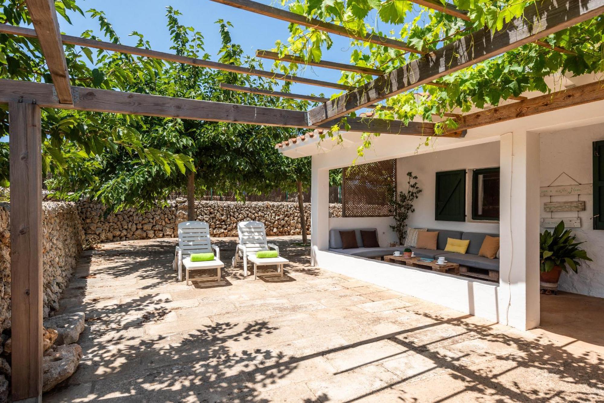 Casita Estancia D'En Carretero- Biniarroca Ес Кастел Екстериор снимка